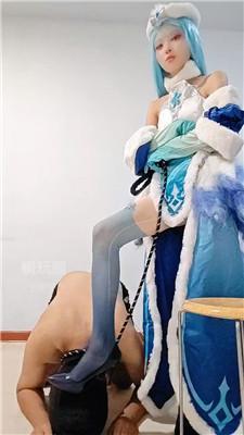 【美少女战士】cos王昭君调狗    bf64827