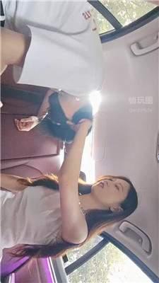 【小白袜控】车内羞辱卑微脚奴    JS260906-22